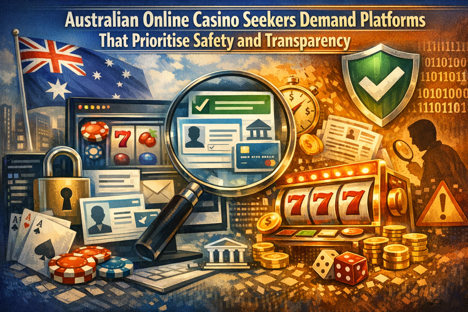 Australian Online Casino Seekers Demand Platforms That Prioritise Safety and Transparency