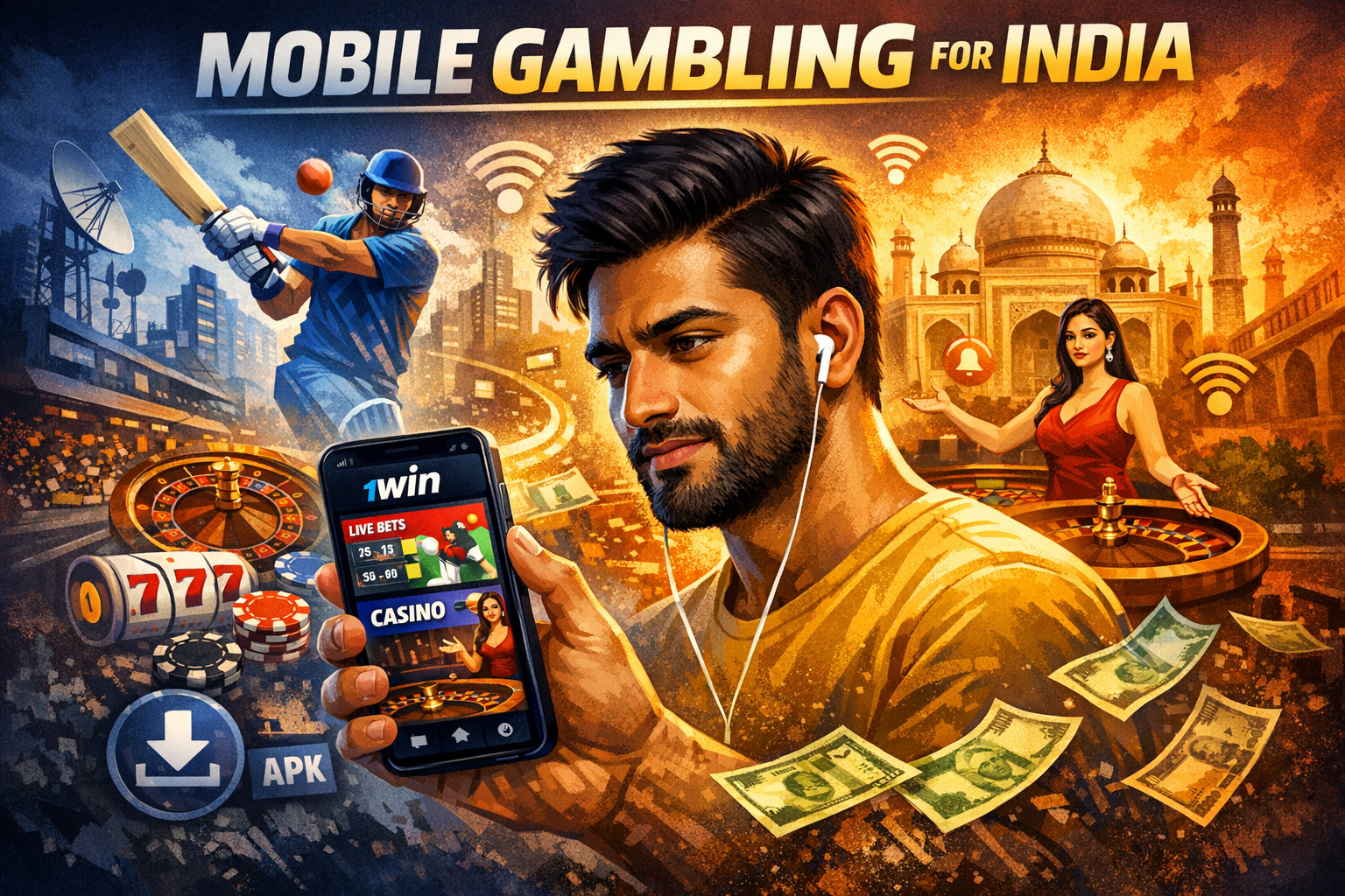 1Win App Brings Mobile Gambling Directly to Indian Users
