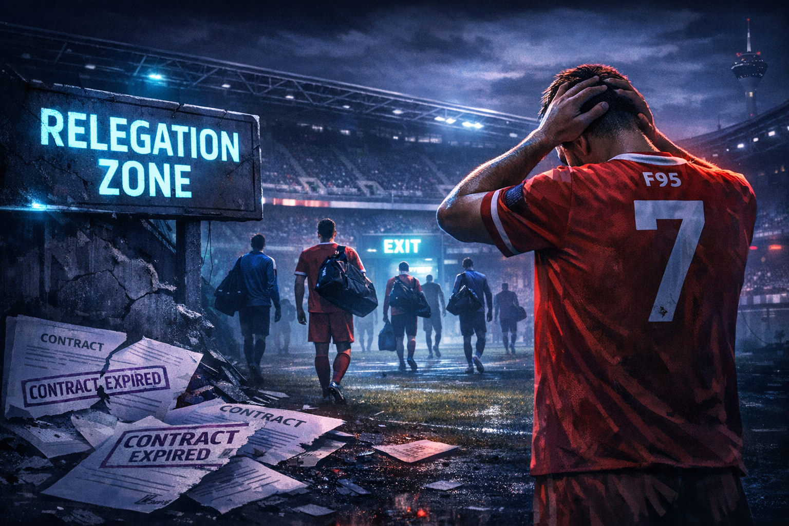 Fortuna Düsseldorf Risks Mass Player Exodus Amid Relegation Threat